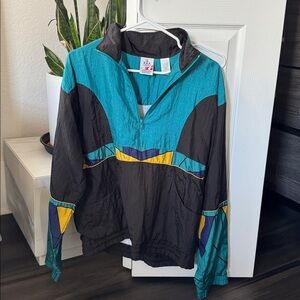 Vintage USA Olympics ColorBlock Windbreaker